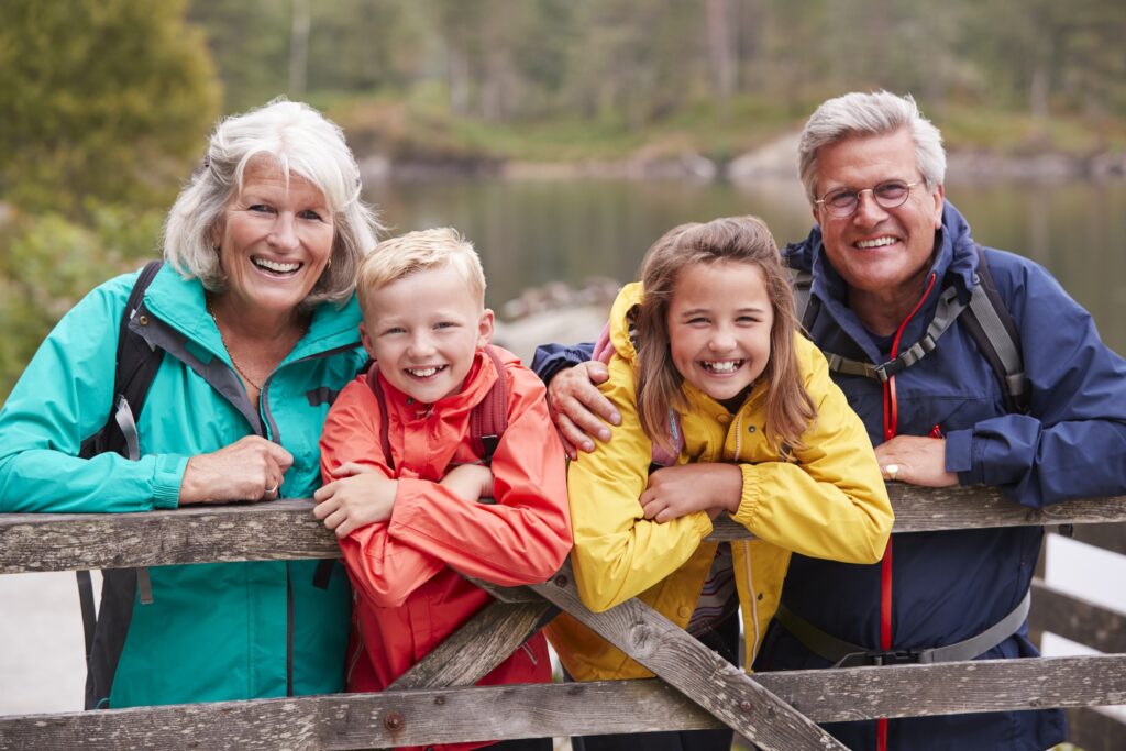 True wealth: 5 lessons from the dying about what it means 1 A couple enjoying a day in the outdoors with their grandchildren. This is an example of what true wealth really means.